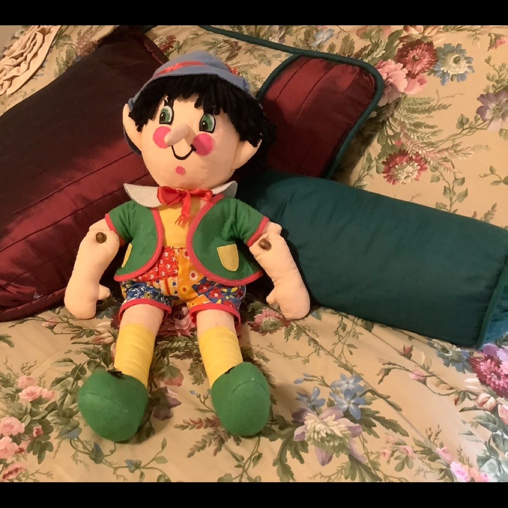 Pinocchio doll. NOT FOR SALE